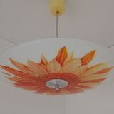 Mid-century glass pendant,1960's.