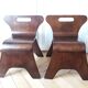 Table and two children's chairs bloom design studio