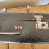 Antique cardboard suitcase