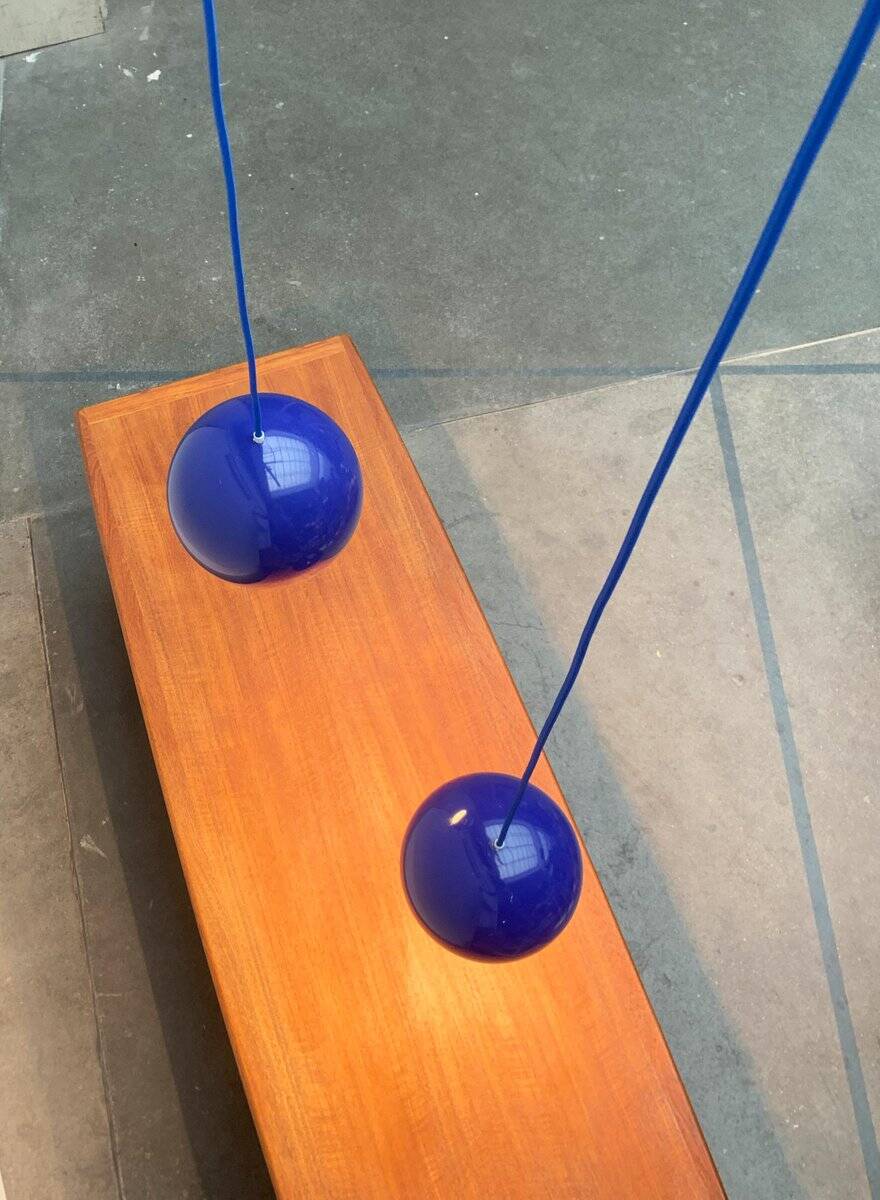 Mid-century Topan suspensions by Verner Panton for Louis Poulsen, set of 2.