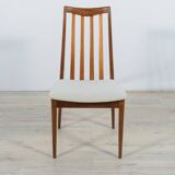 Mid-Century Teak and Fabric Dining Chairs by Leslie Dandy for G-Plan, 1960s, Set of 8