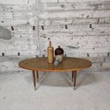 Table basse ovale
