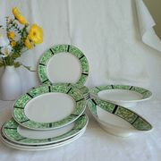 Old service Sarreguemines Digoin model Reinette Art