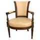 Executive chair, leatherette, XIXth