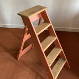 Vintage wooden stepladder