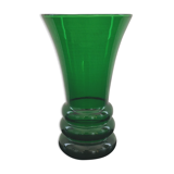 Vase 50's green bottle