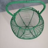 Vintage metal salad basket