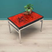 Glass coffee table, Danish design, 1970s, designer: Jean Rene