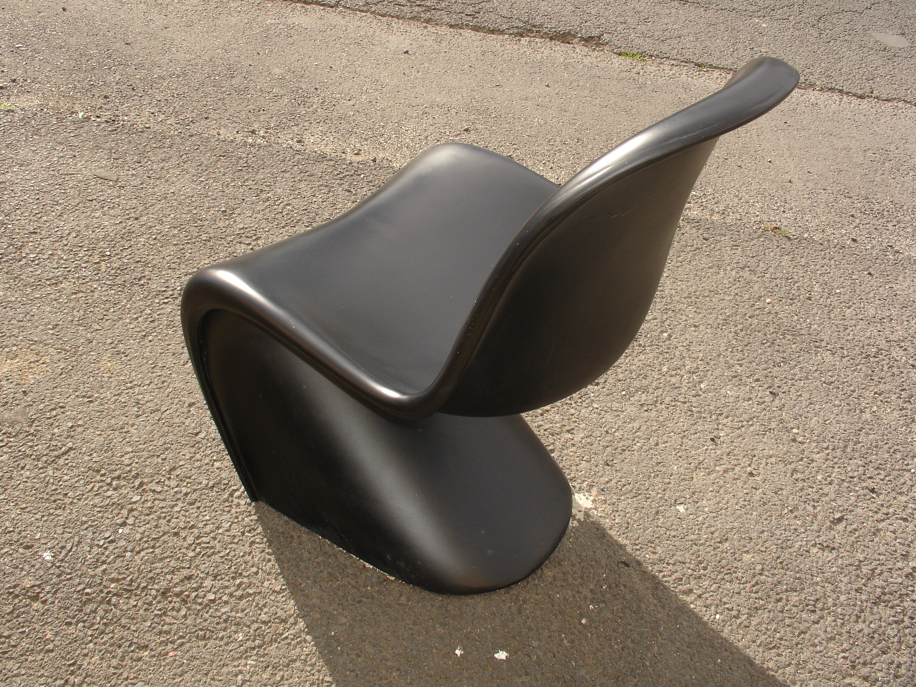 Chaise "s" pré production de Verner Panton 1957