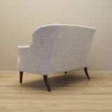Sofa white melange, Italian design, 1960s, production: Italy