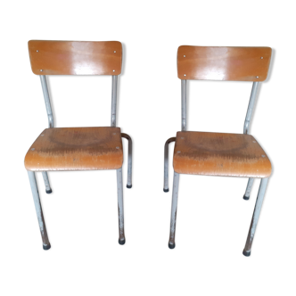 Pair of mullca children's chairs