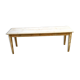 Solid oak farmhouse table 220 X 80 cm