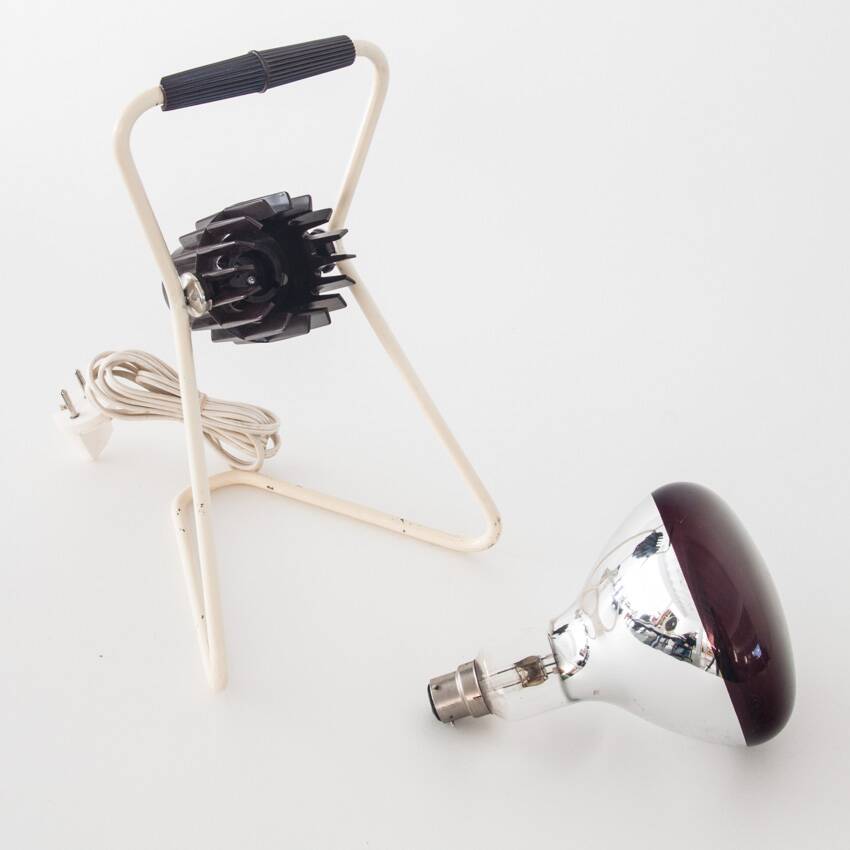 Vintage Philips "infraphil" table lamp. Holland, 1960s