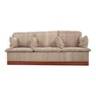 Canapé en teck, design danois, années 1970, production : Danemark
