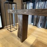 Console chêne massif ancien centenaire