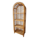 Rattan shelf on legs circa 1960