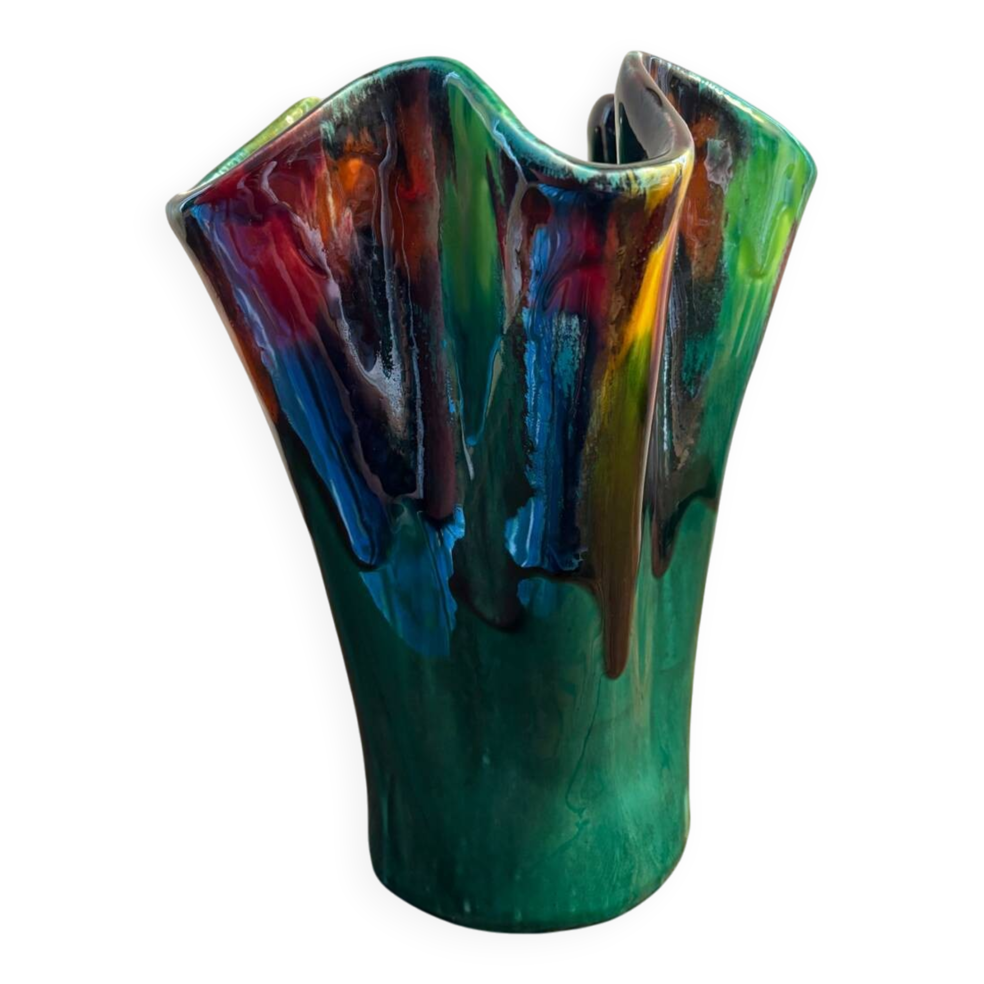Vase mouchoir Vallauris