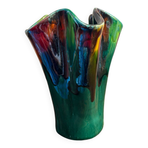 Vase mouchoir Vallauris