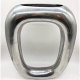 Big “Donuts” XXL vase / Cast aluminum, 1970s