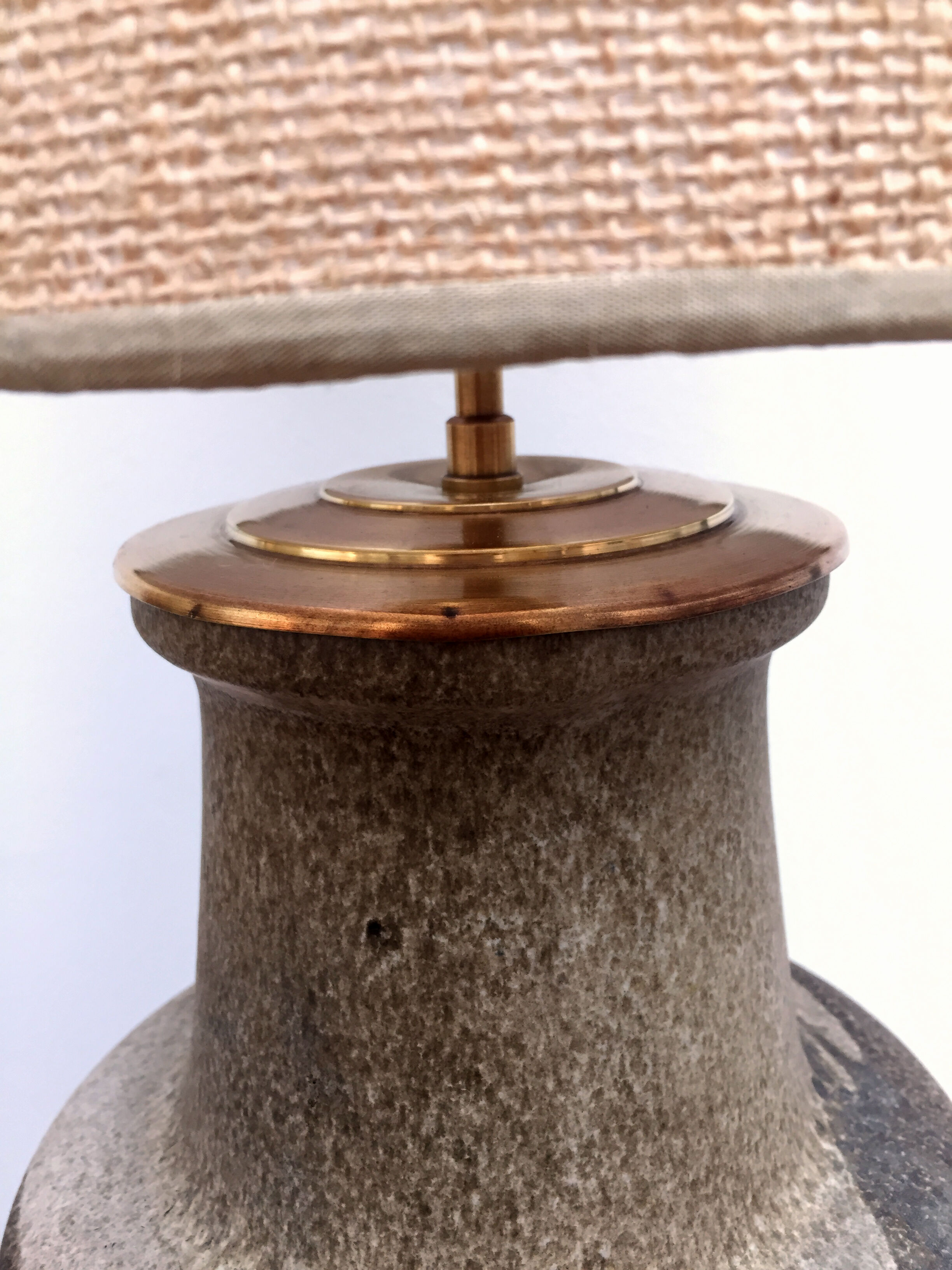 West Germany ceramic XL lamp