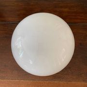 round globe in opaline