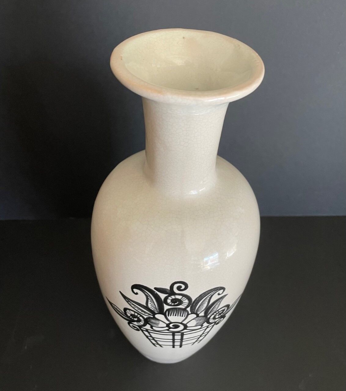 Art Deco Vase Desvres Henri Delcourt