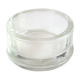 Lumax tempered glass round ashtray, 50s
