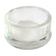Lumax tempered glass round ashtray, 50s