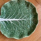 Cabbage leaf dessert plates