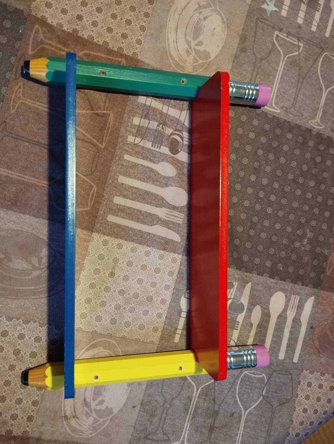 Pierre SALA style vintage pencil shelf