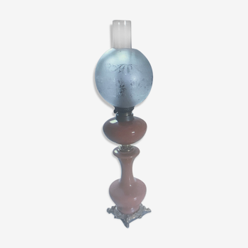 Oil lamps with electric cable