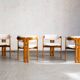 Ensemble de 4 chaises de salle à manger 'Pamplona' par Augusto Savini