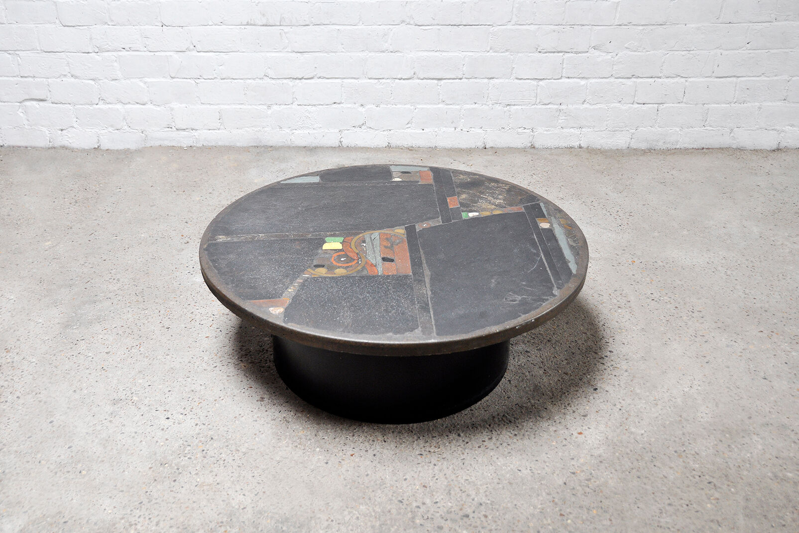 Brutalist Natural Stone Coffee Table by Paul Kingma, 1980