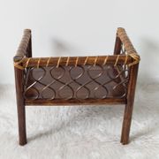 Fauteuil enfant vintage en rotin