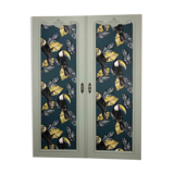 Pair of antique cabinet doors