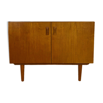 Buffet en teck de style mid-century avec tiroirs intérieurs