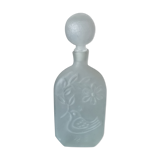 Pressed glass bottle Wayne Husted Stelvia