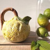 Vintage pitcher citrus slurry