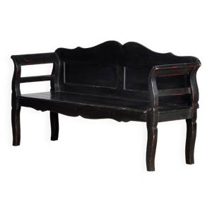 Banc ancien en pin, années - 1900