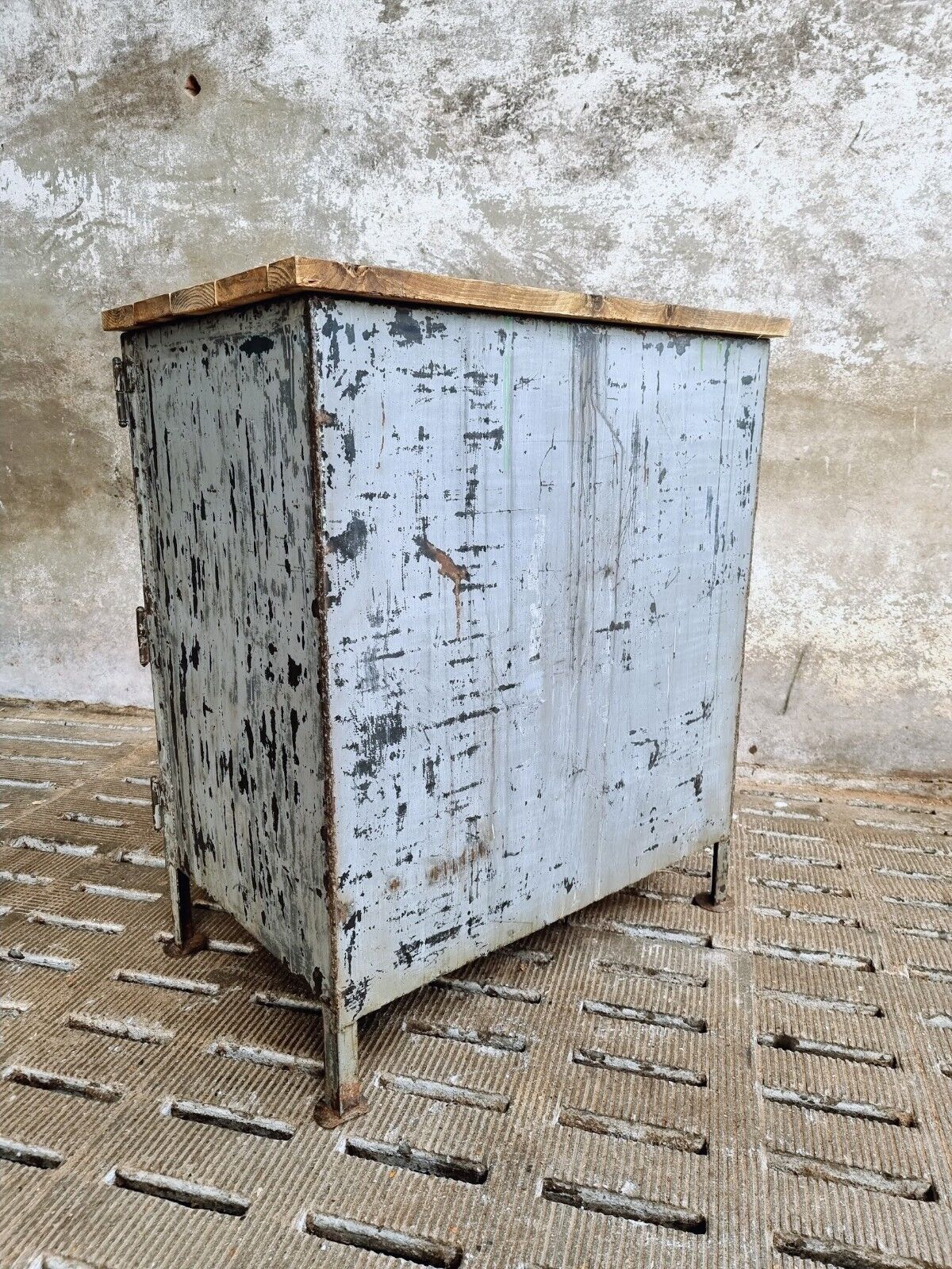 Industrial cabinet sideboard steel