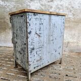 Industrial cabinet sideboard steel