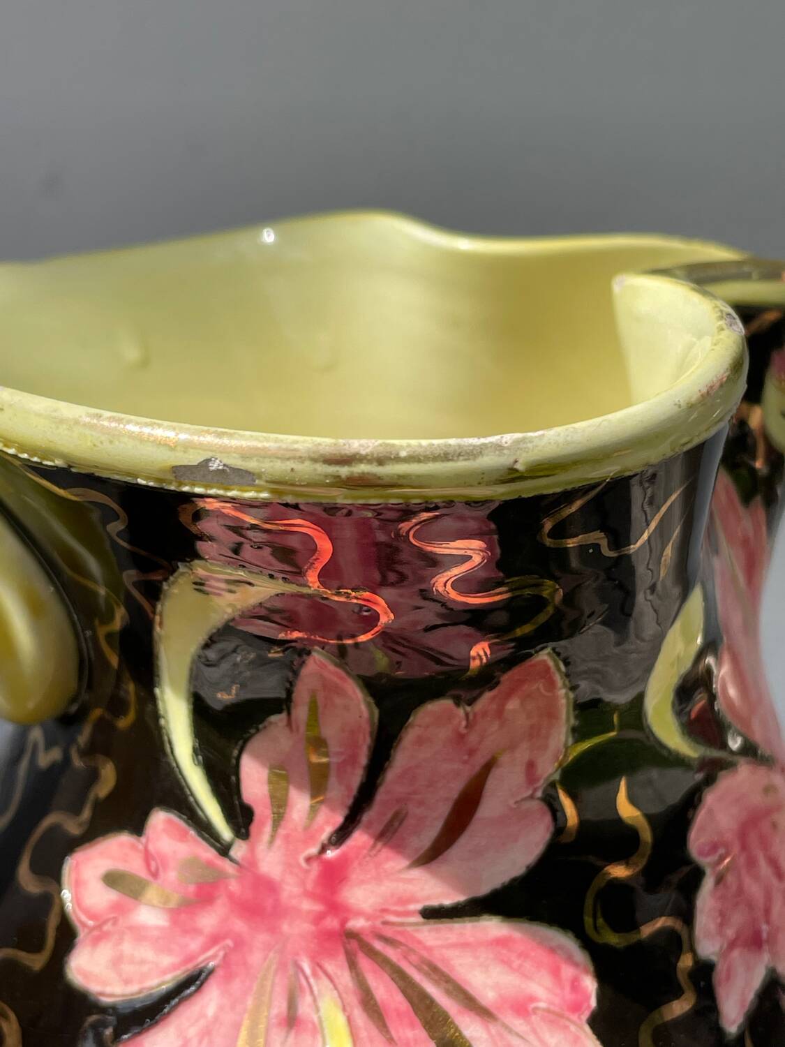 Monaco Vallauris Cerart ceramic vase pitcher