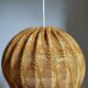 Vintage knit lampshade pendant lamp