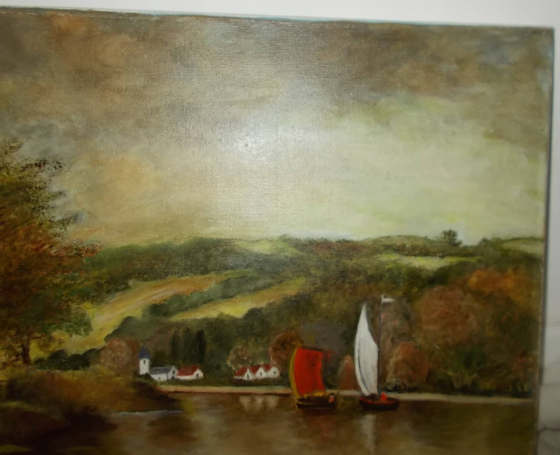 Oil painting on canvas