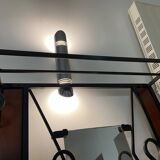Wrought iron coat rack