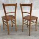 Paire de chaises de bistrot 1930