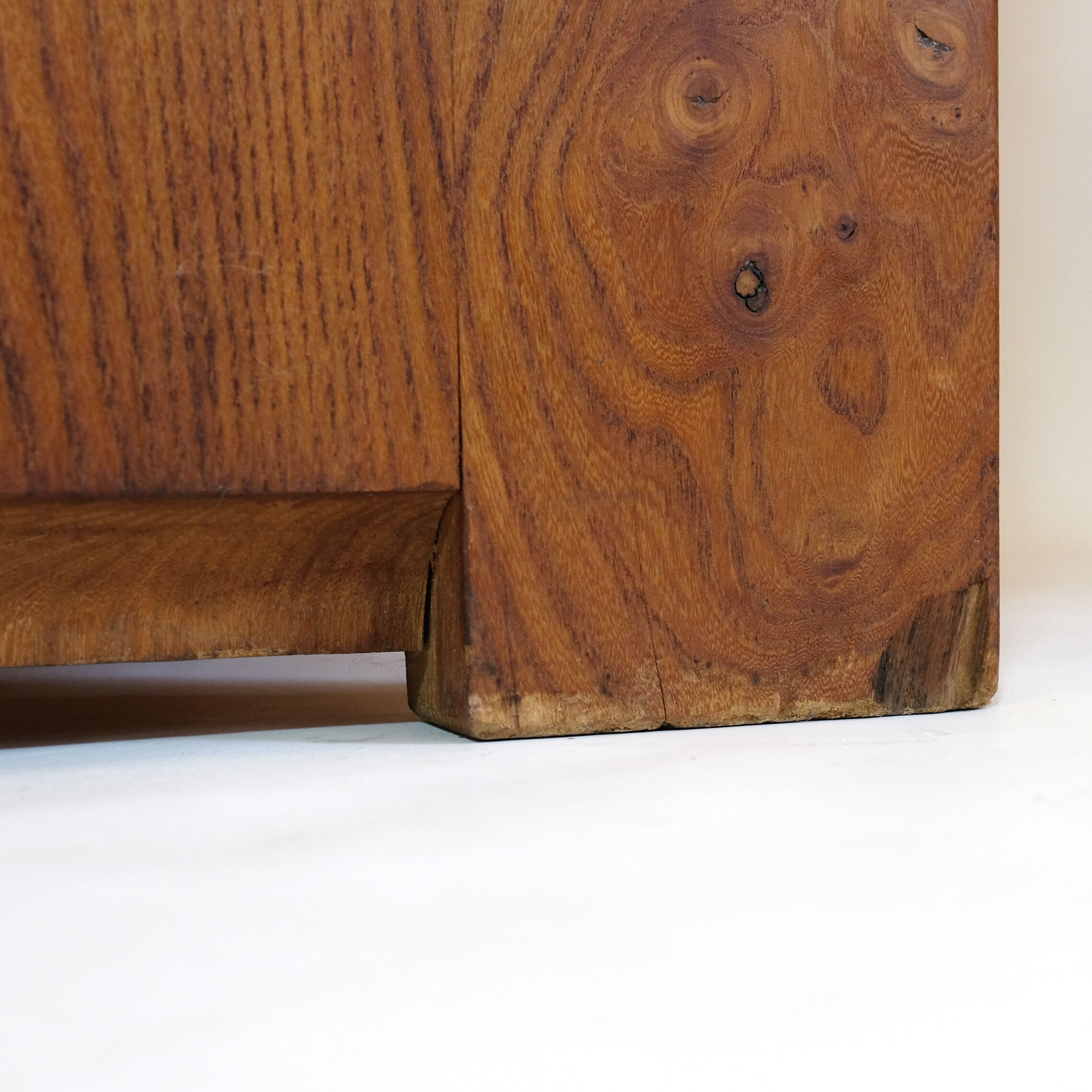 Pierre Chapo buffet R18, solid elm, 1960-1970