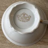 12-piece vintage coffee service from the Royal Limoges factory.