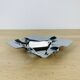 Chromed stainless steel designer ashtray