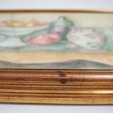 Oil painting on canvas depicting Still Life, Serini, 1994